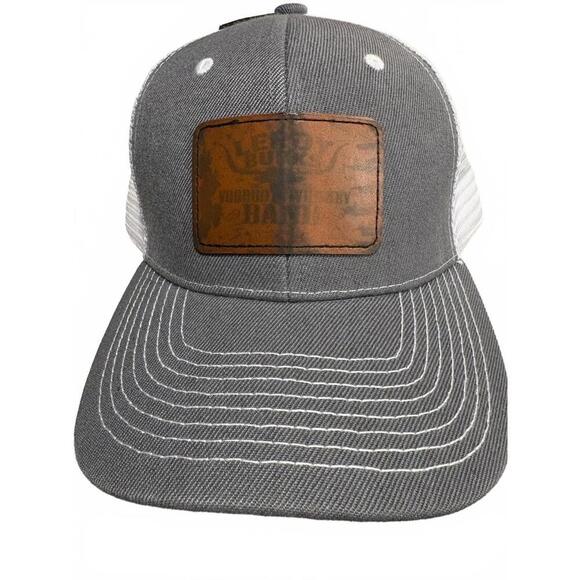 LEROY BURKS BAND BASEBALL HAT‎ CAP GRAY TRUCKER SNAP BACK - Picture 1 of 3